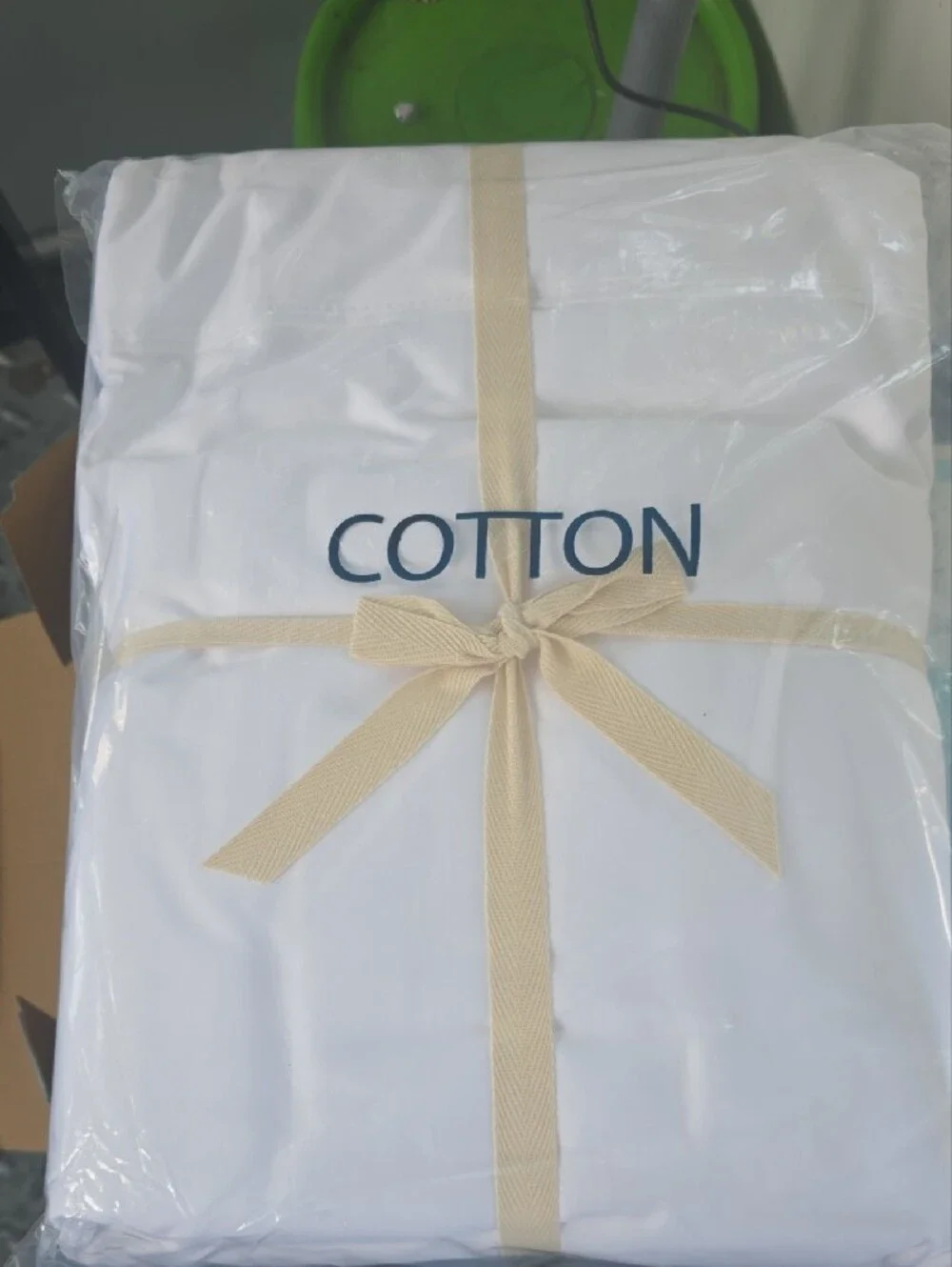 Soft White Egyptian Cotton Sheet Set — Breathable 4-Piece Bedding